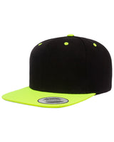 Yupoong Adult 6-Panel Structured Flat Visor Classic Snapback Yupoong