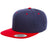 Yupoong Adult 6-Panel Structured Flat Visor Classic Snapback Yupoong