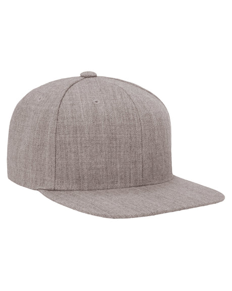 Yupoong Adult 6-Panel Structured Flat Visor Classic Snapback Yupoong