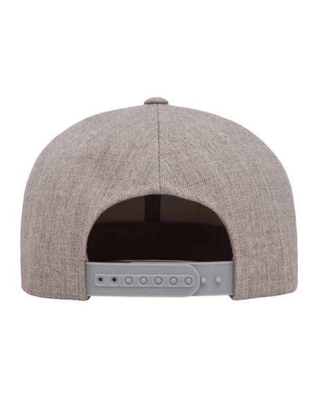 Yupoong Adult 6-Panel Structured Flat Visor Classic Snapback Yupoong