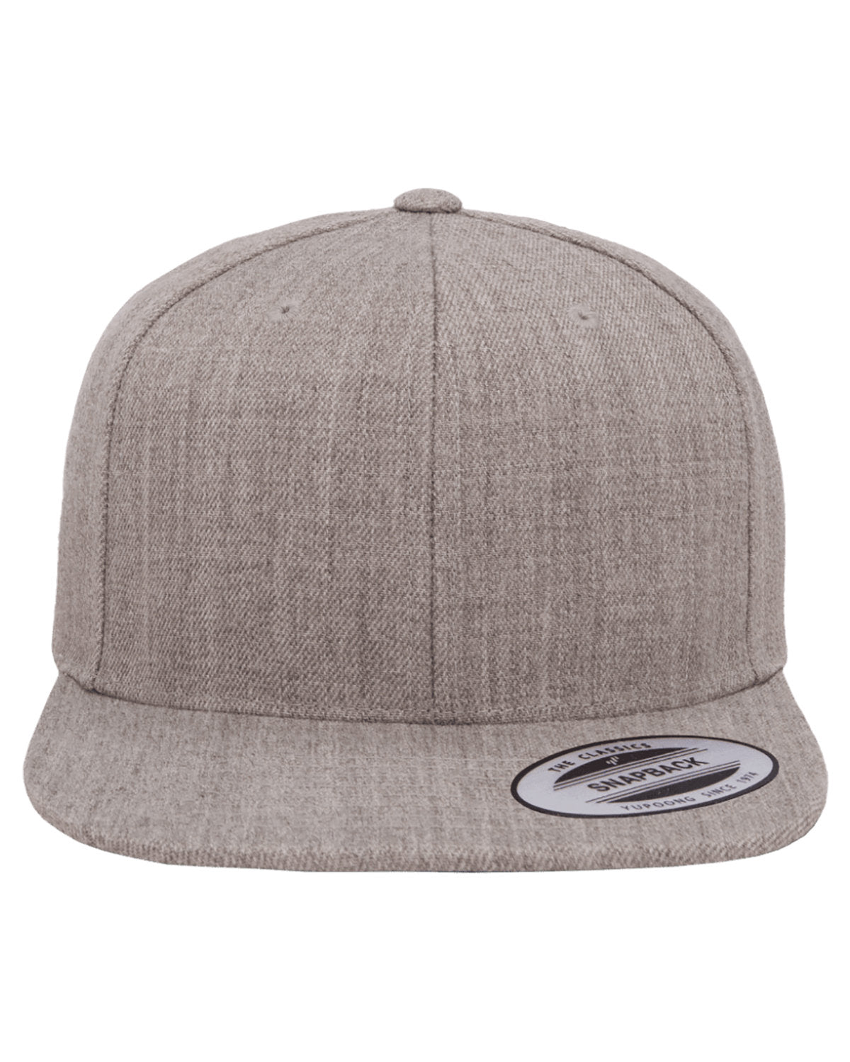 Yupoong Adult 6-Panel Structured Flat Visor Classic Snapback Yupoong