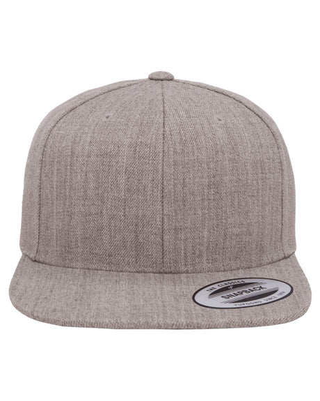 Yupoong Adult 6-Panel Structured Flat Visor Classic Snapback Yupoong