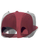 Yupoong Adult 6-Panel Structured Flat Visor Classic Snapback Yupoong
