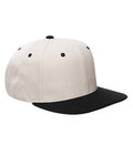 Yupoong Adult 6-Panel Structured Flat Visor Classic Snapback Yupoong
