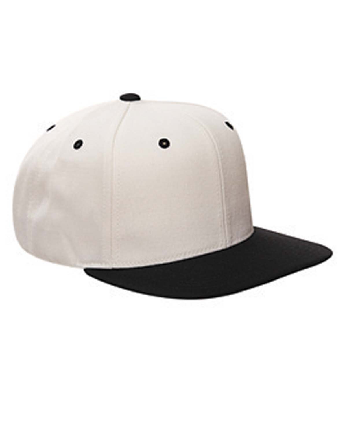 Yupoong Adult 6-Panel Structured Flat Visor Classic Snapback Yupoong