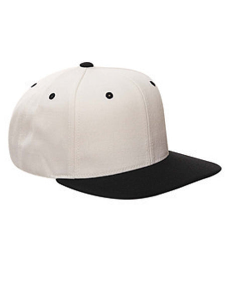 Yupoong Adult 6-Panel Structured Flat Visor Classic Snapback Yupoong