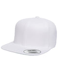 Yupoong Adult 6-Panel Structured Flat Visor Classic Snapback Yupoong
