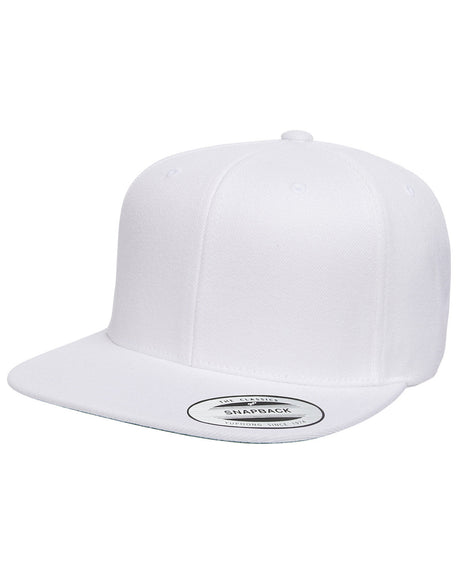 Yupoong Adult 6-Panel Structured Flat Visor Classic Snapback Yupoong