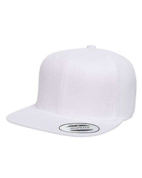 Yupoong Adult 6-Panel Structured Flat Visor Classic Snapback Yupoong