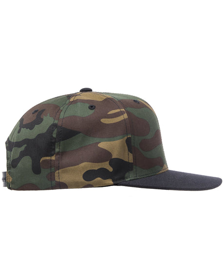 Yupoong Adult 6-Panel Structured Flat Visor Classic Snapback Yupoong
