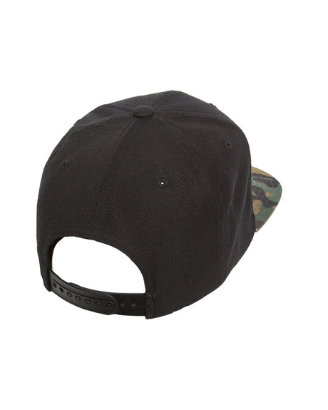Yupoong Adult 6-Panel Structured Flat Visor Classic Snapback Yupoong