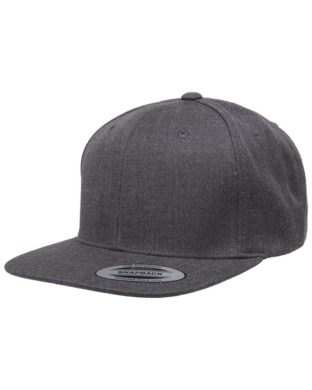 Yupoong Adult 6-Panel Structured Flat Visor Classic Snapback Yupoong