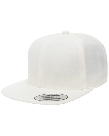 Yupoong Adult 6-Panel Structured Flat Visor Classic Snapback Yupoong