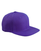 Yupoong Adult 6-Panel Structured Flat Visor Classic Snapback Yupoong