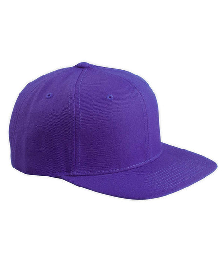 Yupoong Adult 6-Panel Structured Flat Visor Classic Snapback Yupoong