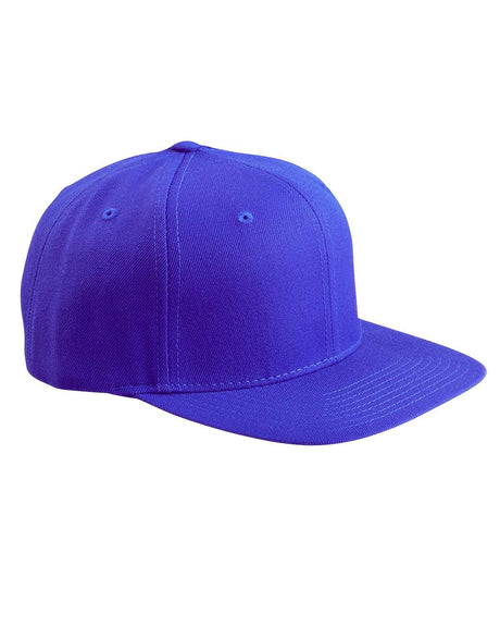 Yupoong Adult 6-Panel Structured Flat Visor Classic Snapback Yupoong