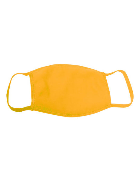 Bayside USA-Made 100% Cotton Face Mask - 25 Pack Bayside