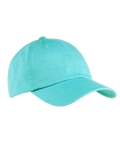Big Accessories 6-Panel Washed Twill Low-Profile Cap