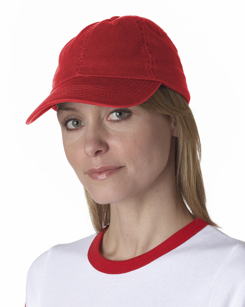 Bayside 100% Washed Chino Cotton Twill Unstructured Cap