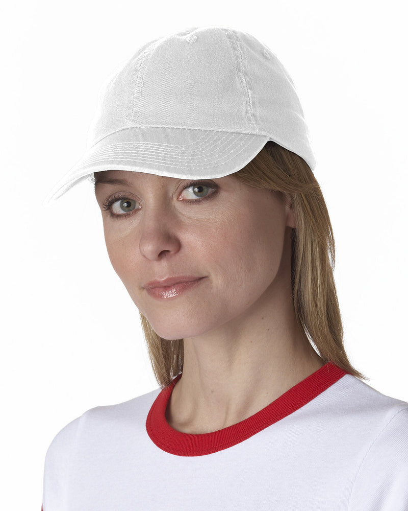 Bayside 100% Washed Chino Cotton Twill Unstructured Cap