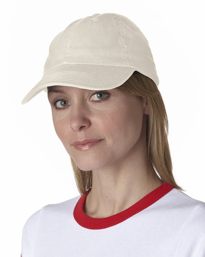Bayside 100% Washed Chino Cotton Twill Unstructured Cap