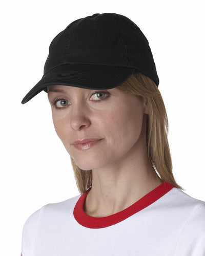 Bayside 100% Washed Chino Cotton Twill Unstructured Cap
