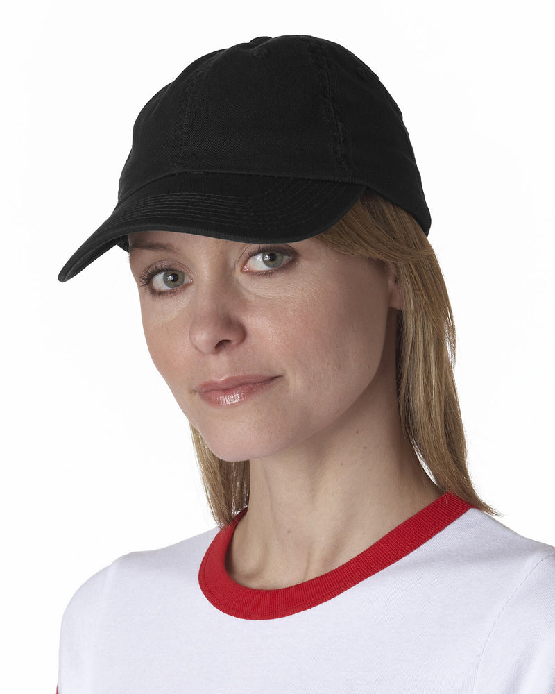 Bayside 100% Washed Chino Cotton Twill Unstructured Cap