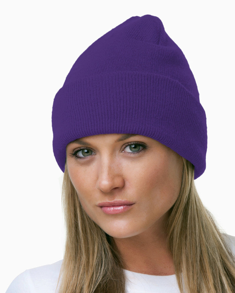 Bayside 100% Acrylic Knit Cuff Beanie