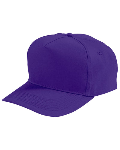 Augusta Sportswear Adult 5-Panel Cotton Twill Cap