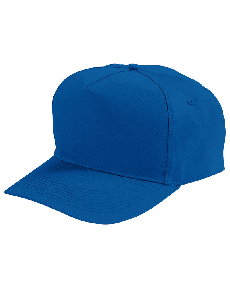 Augusta Sportswear Adult 5-Panel Cotton Twill Cap