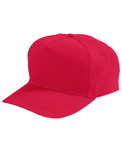 Augusta Sportswear Adult 5-Panel Cotton Twill Cap