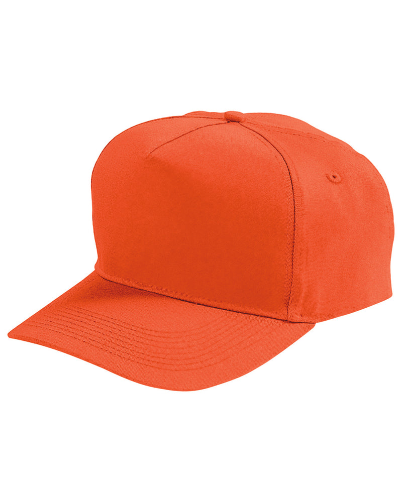 Augusta Sportswear Adult 5-Panel Cotton Twill Cap