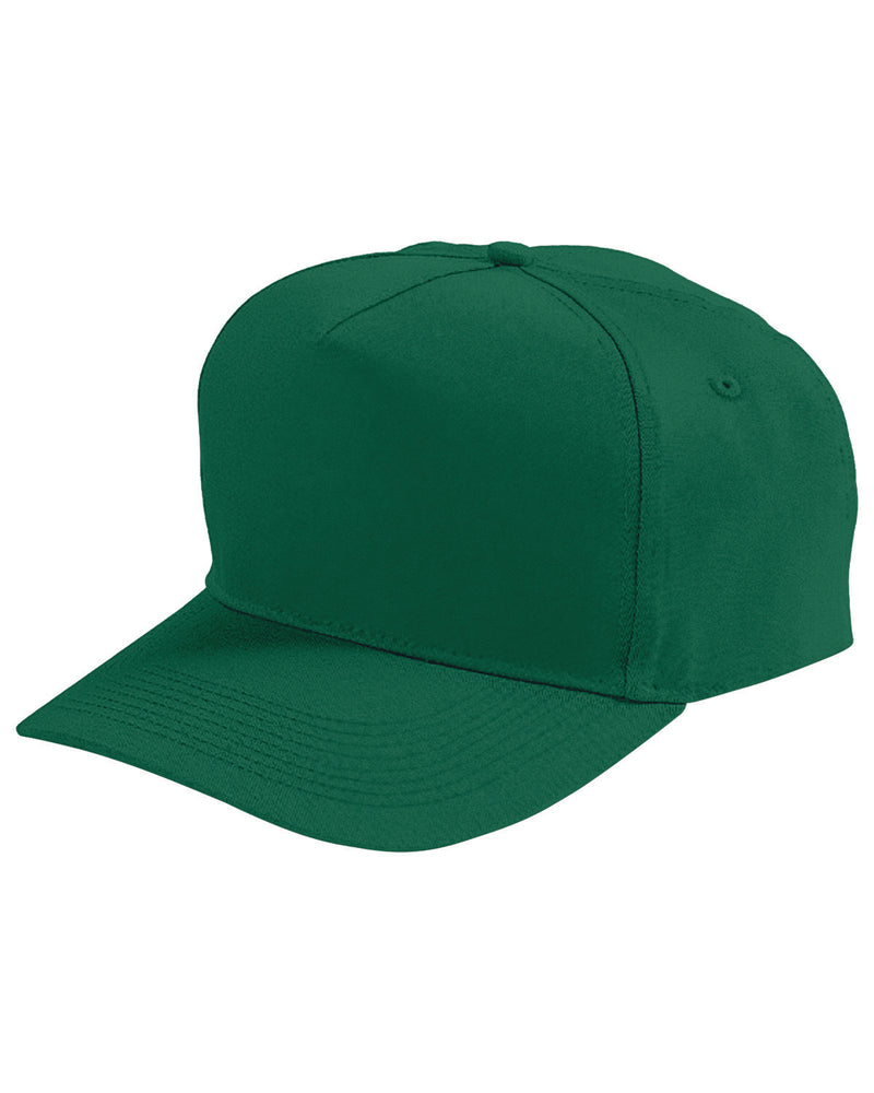 Augusta Sportswear Adult 5-Panel Cotton Twill Cap