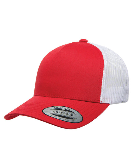 Yupoong Adult 5-Panel Retro Trucker Cap Yupoong