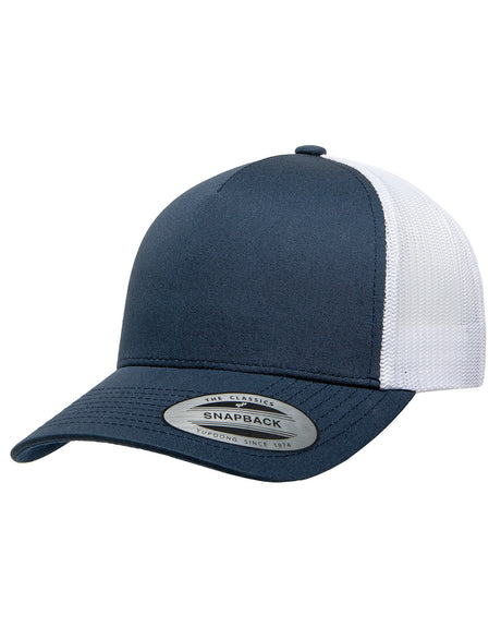 Yupoong Adult 5-Panel Retro Trucker Cap Yupoong