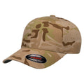 FlexFit Adult Wooly Combed Multicam Cap - Multicam Arid-1