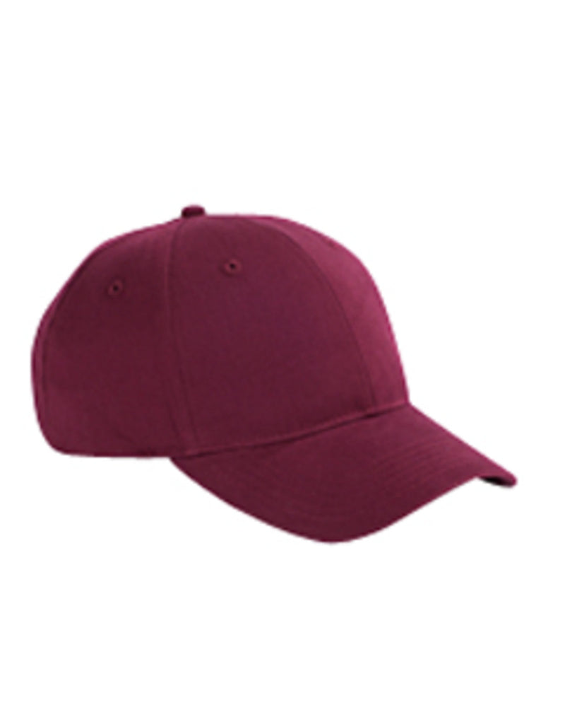 Big Accessories 6-Panel Brushed Twill Structured Cap