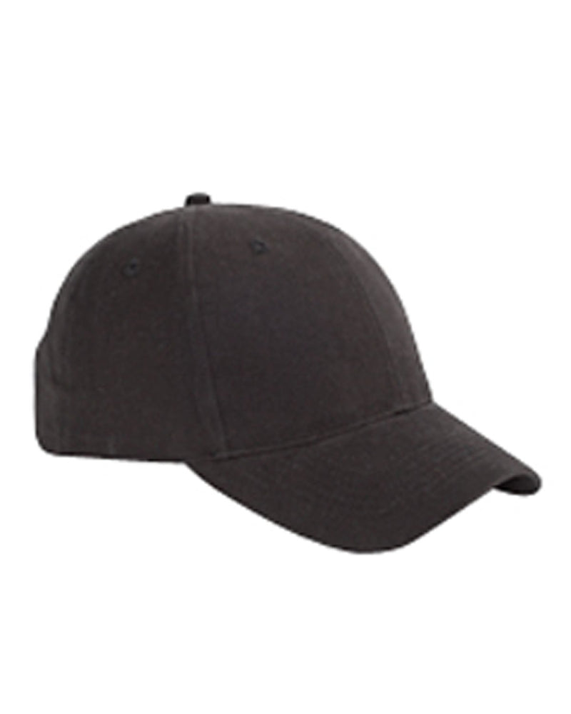 Big Accessories 6-Panel Brushed Twill Structured Cap