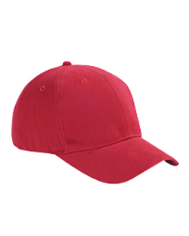 Big Accessories 6-Panel Brushed Twill Structured Cap