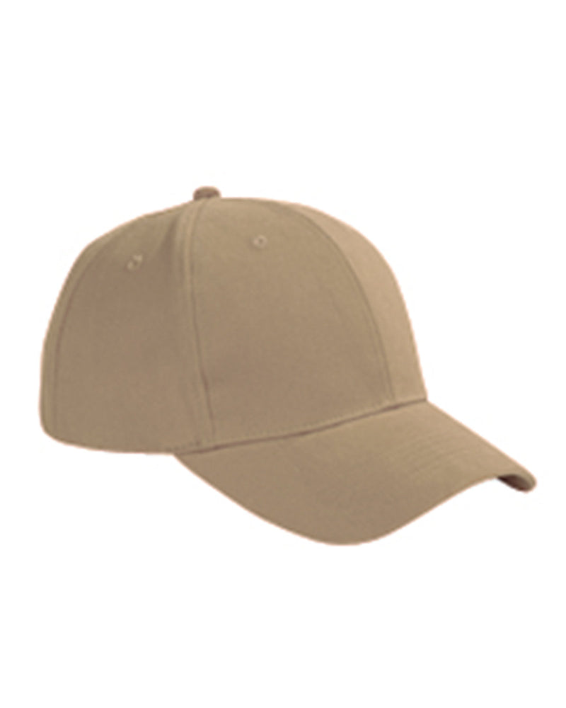 Big Accessories 6-Panel Brushed Twill Structured Cap