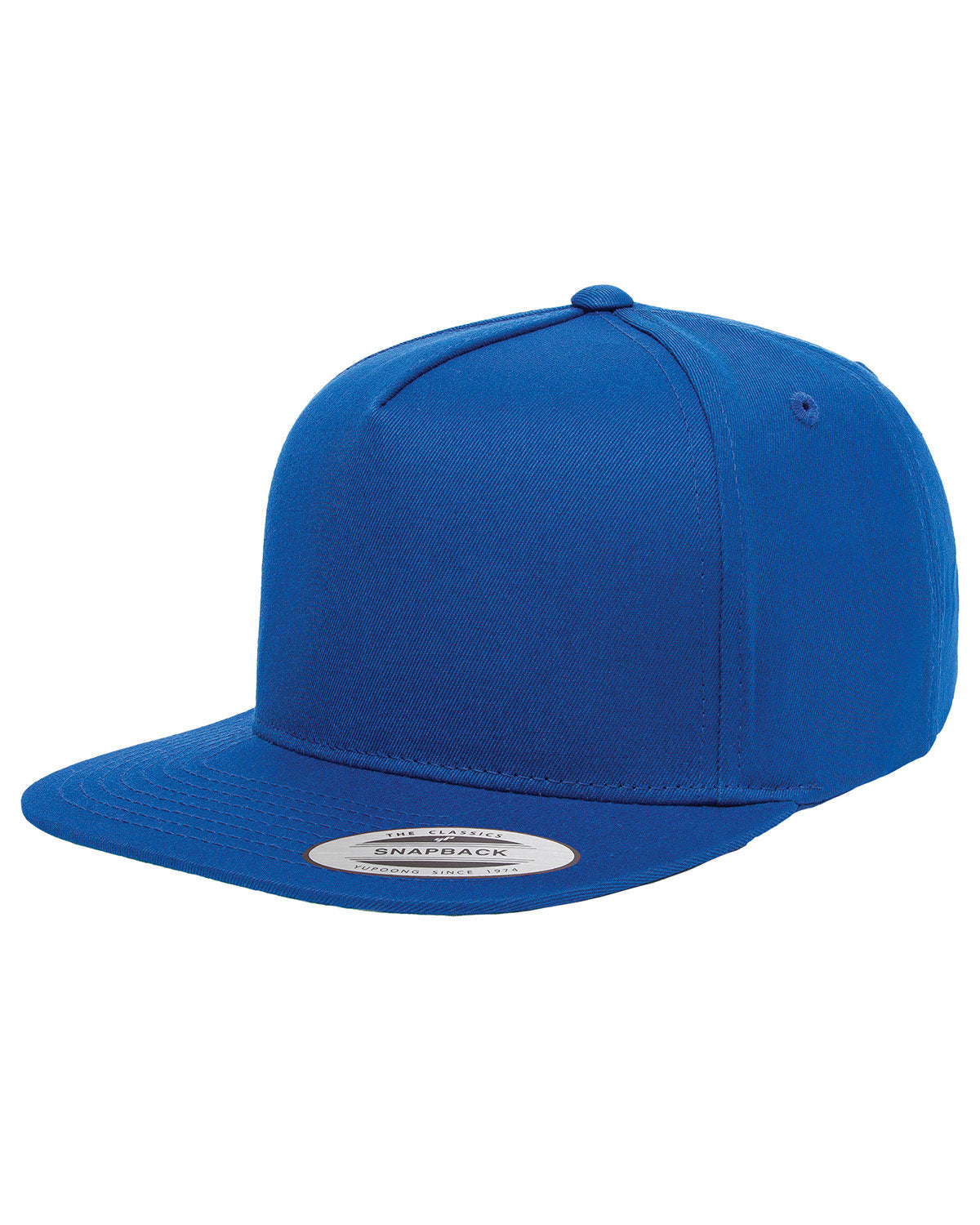 Yupoong Adult 5-Panel Cotton Twill Snapback Cap Yupoong