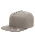 Yupoong Adult 5-Panel Cotton Twill Snapback Cap Yupoong