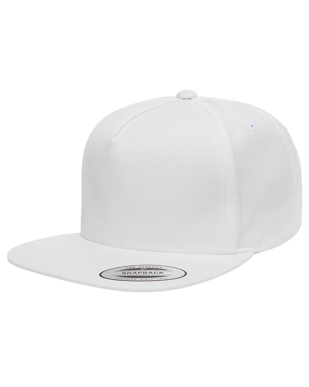 Yupoong Adult 5-Panel Cotton Twill Snapback Cap Yupoong