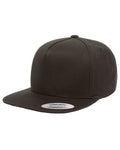 Yupoong Adult 5-Panel Cotton Twill Snapback Cap Yupoong