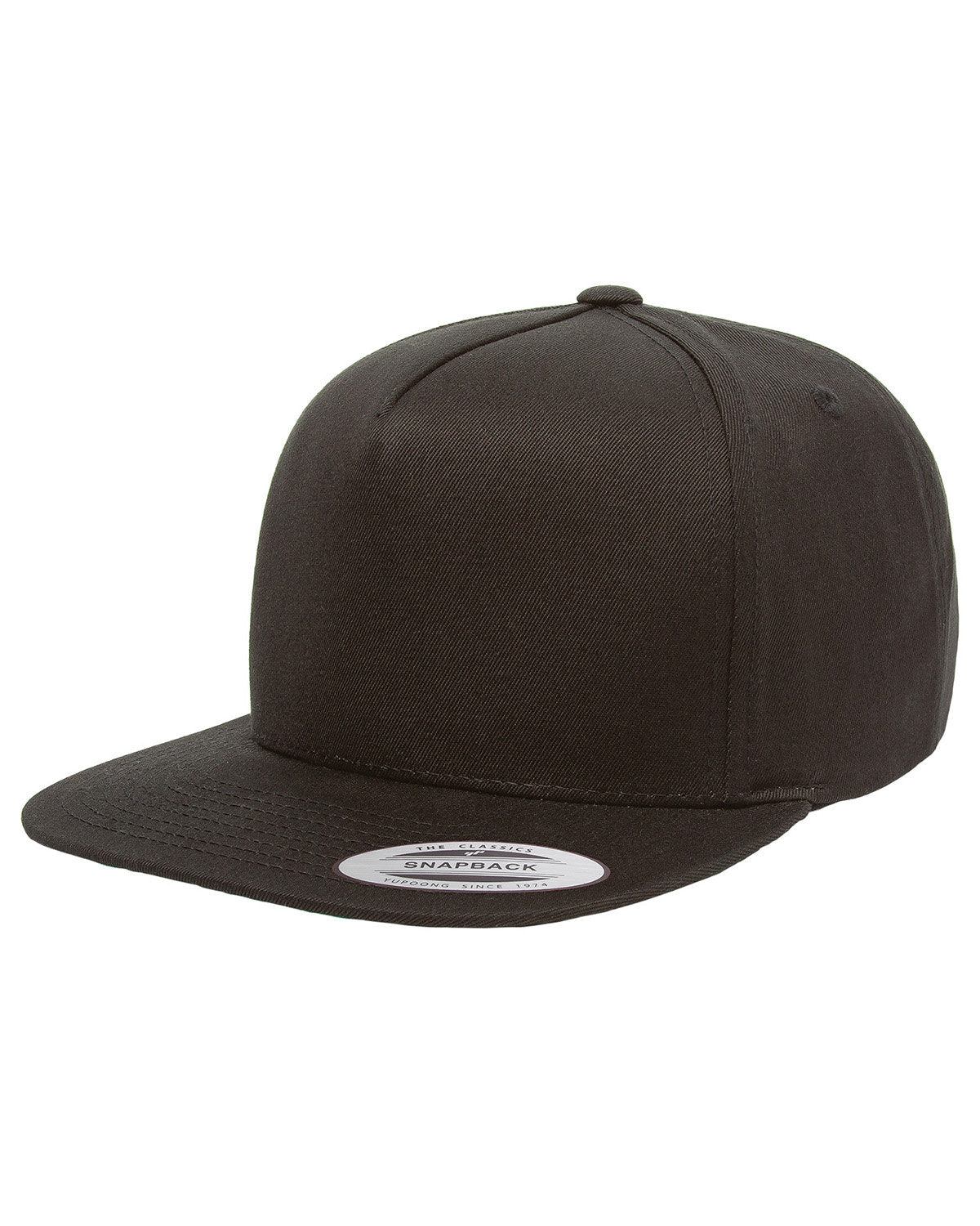 Yupoong Adult 5-Panel Cotton Twill Snapback Cap Yupoong