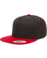 Yupoong Adult 5-Panel Cotton Twill Snapback Cap Yupoong