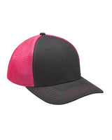 Adams Brushed Cotton/Soft Mesh Trucker Style Cap Adams