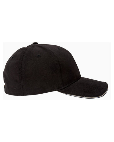 Big Accessories 6-Panel Twill Sandwich Baseball Cap