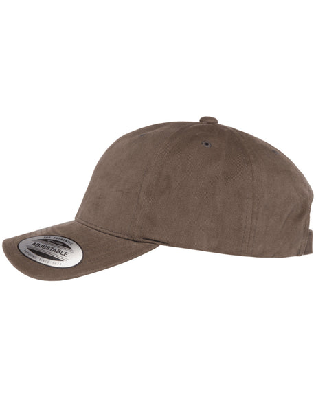 Yupoong Adult Brushed Cotton Twill Mid-Profile Cap Yupoong