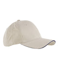 Big Accessories 6-Panel Twill Sandwich Baseball Cap Big Accessories